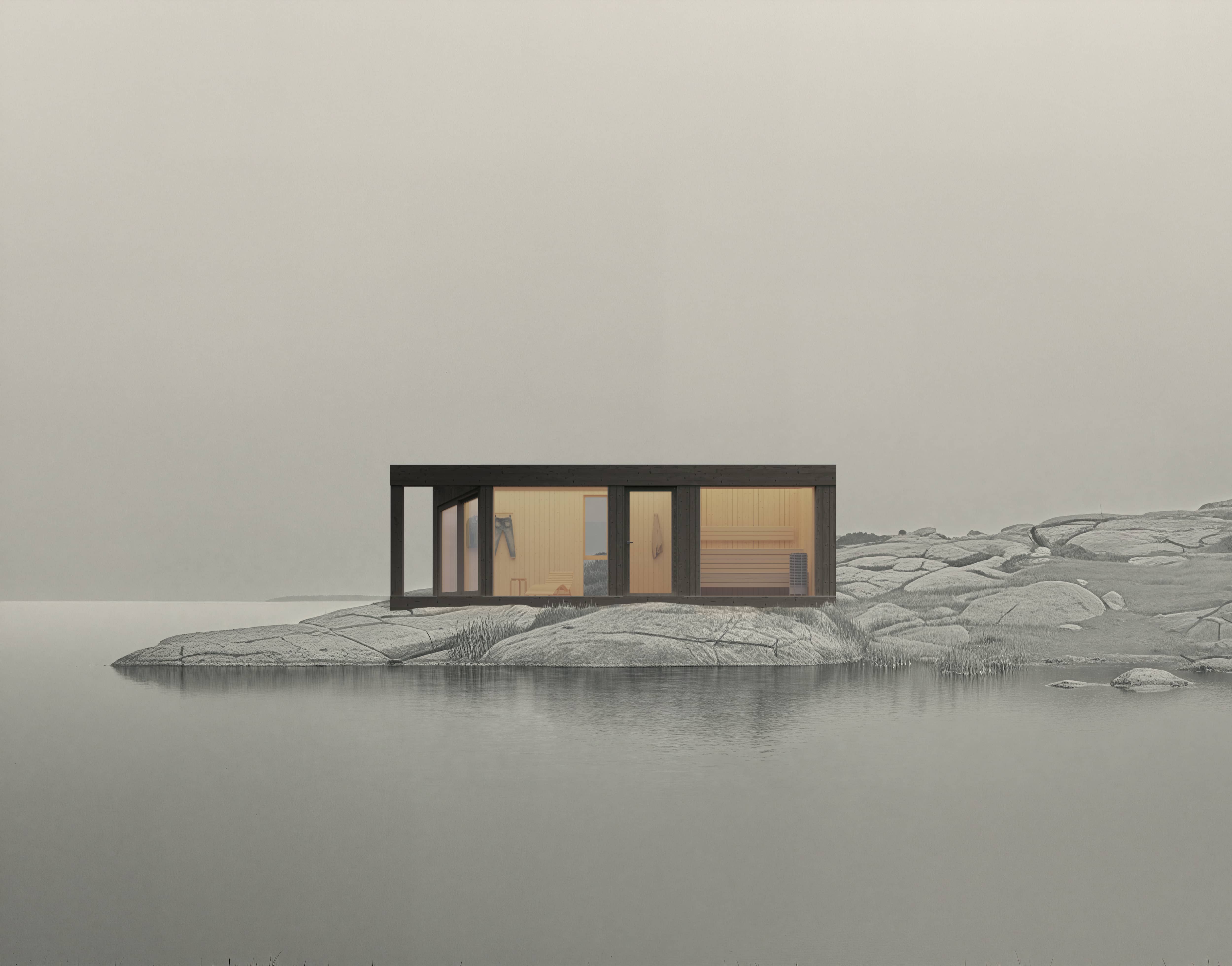 Modern Bastu 30 Bred Framsida