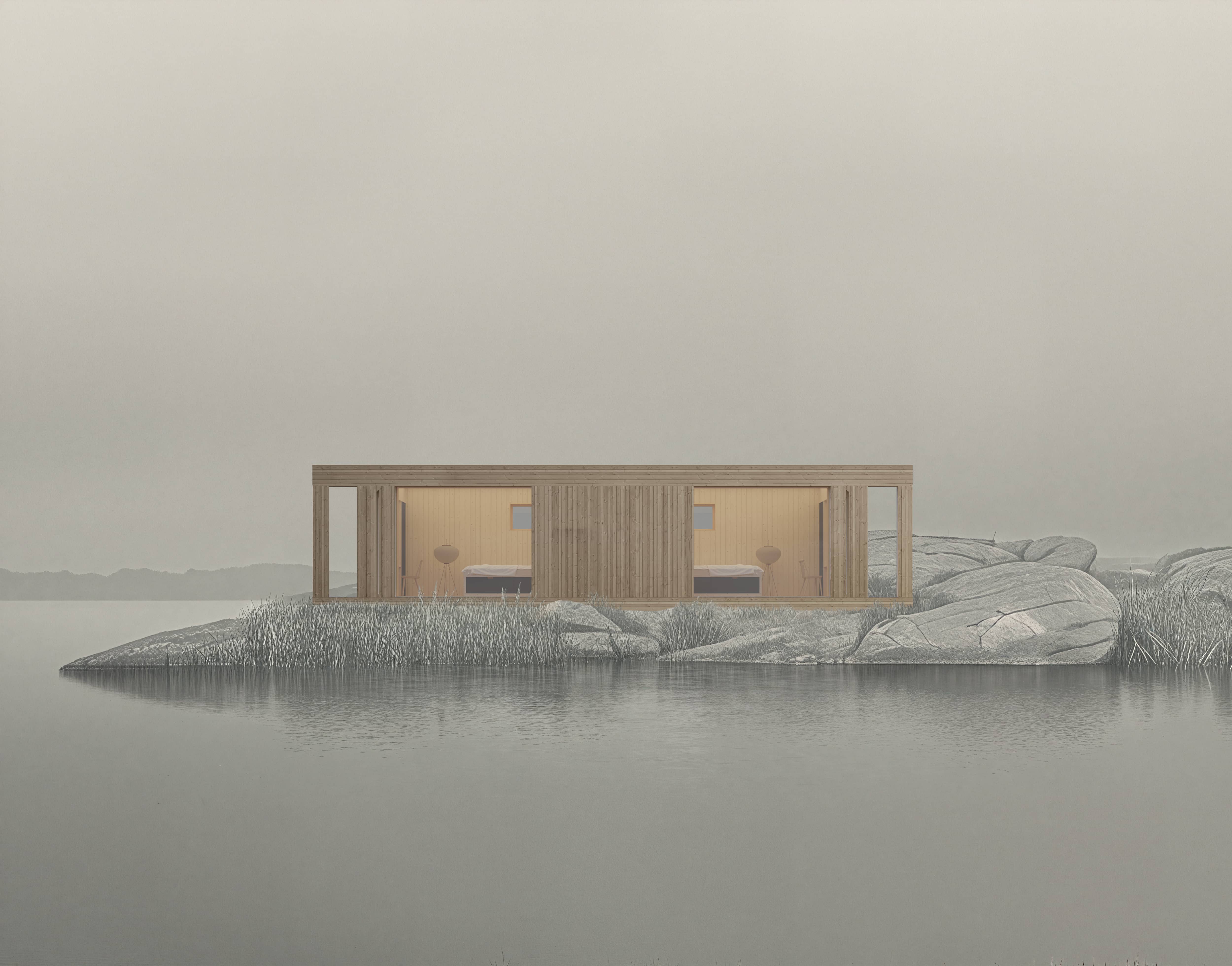 Modern Gästsvit 30 Slim Framsida